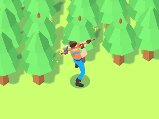 Play game Idle Lumberjack 3D free online