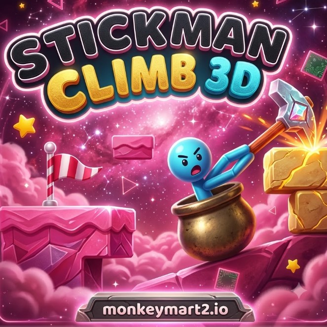 Play Stickman Climb 3D online free!